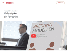 Tablet Screenshot of bredana.dk